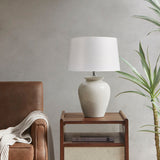 INK+IVY Anzio Modern/Contemporary Ceramic Table Lamp II153-0108 Cream