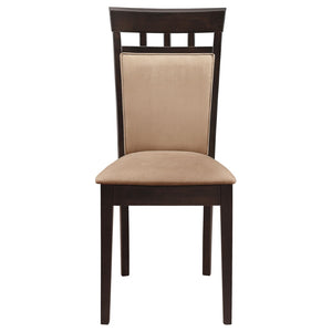 English Elm Gabriel Oval Extension Dining Table Set Seats Six Cappuccino Veneer Classic Style B062S01792