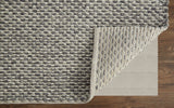 Feizy Rugs Berkeley Handwoven Wool Rug – Earthy Elegance For Casual Comfort In Any Design Space, Easy Care Gray,Ivory Wool 6790812fgry000g99