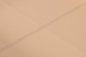 Sarreid Safari Leather Tray Mushroom - Elegant Mushroom Finish With Polished Nickel Accents For Stylish Storage Tan  54008-5