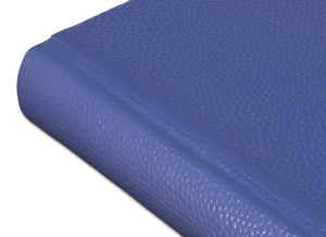 Sarreid Shagreen Books Set Of 12 - Elegant Marlin Design In Assorted Sizes, Blue Shagreen Leather Finish Blue  54009-2
