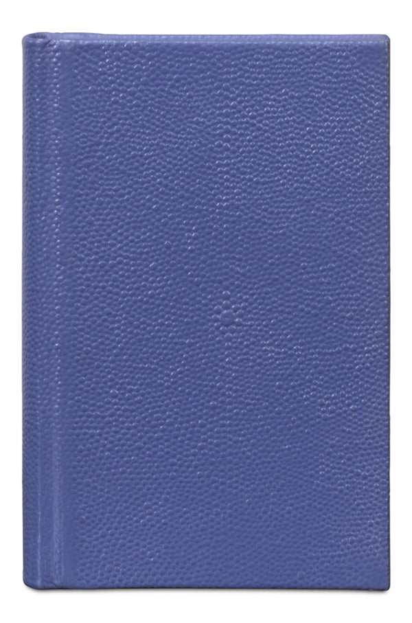 Sarreid Shagreen Books Set Of 12 - Elegant Marlin Design In Assorted Sizes, Blue Shagreen Leather Finish Blue  54009-2