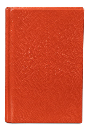 Sarreid Shagreen Books Set Of 12 In Vibrant Orangeade – Stylish Decorative Collection For Home Or Office Orange  54009-6