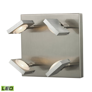 Reilly 6'' High 4-Light Sconce - Brushed Aluminum 54013/4 Elk Lighting