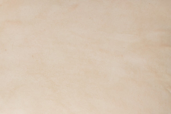 Sarreid Sunday Afternoon Leather Cube - Stylish Taupe Design With Durable Wood Base For Modern Spaces Beige  54035