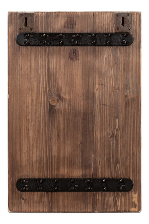 Sarreid Riley Carved Panel - Exquisite Reclaimed Pine Wood Craftsmanship For Rustic Home Décor Lovers Natural  54045