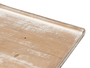 Sarreid Riley Carved Panel - Exquisite Reclaimed Pine Wood Craftsmanship For Rustic Home Décor Lovers Natural  54045