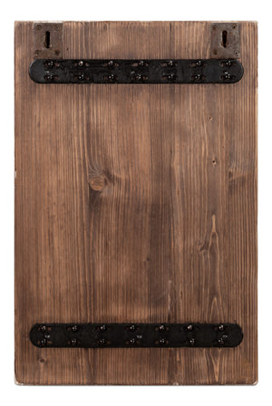 Sarreid Ringo Carved Panel - Unique Reclaimed Pine Wood Artistry For Stunning Home Décor And Design Natural  54047