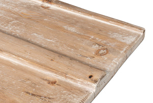 Sarreid Ringo Carved Panel - Unique Reclaimed Pine Wood Artistry For Stunning Home Décor And Design Natural  54047