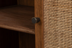 Sarreid Nido Sideboard 4 Doors In Reclaimed Oak Wood - Timeless Design For Modern Living Spaces! Natural  54049