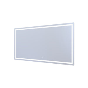 English Elm 84" Led Vanity Mirror with Front Back Lighting Dimmable Anti-fog Bathroom Wall Mount W1920P493148