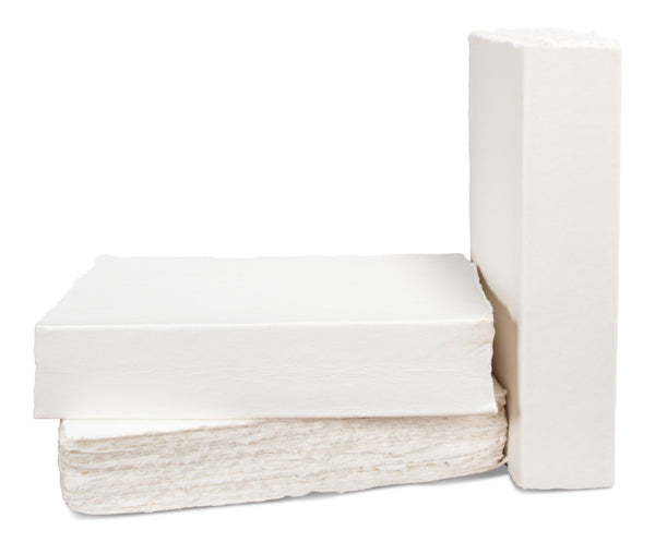 Sarreid Ledger White Set Of 6 - Premium Handmade Natural Paper For Creative Projects And Elegant Designs Ivory  54074