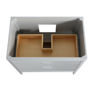 English Elm Fully Assembled 36'' Grey Bathroom Vanity With Engineered Marble Top & Dual Handle Sets For Style W1826P308975