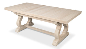 Sarreid Beauford Dining Table - Stylish Grey And White Finish With Reclaimed White Pine For Your Home Decor Grey  54133