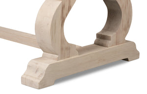 Sarreid Beauford Dining Table - Stylish Grey And White Finish With Reclaimed White Pine For Your Home Decor Grey  54133