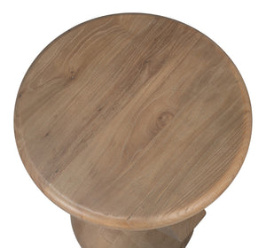 Sarreid Romeo Side Tables Set Of 3 - Stylish Natural Washed Finish In Reclaimed Elm For Modern Spaces Natural  54138
