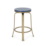 Christopher Knight Home® - Noble House - Skyla Modern Industrial Swiveling Counter Stool (Set of 2)