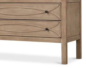 Sarreid Cecile Bookcase Beige - Elegant Bone White Finish With Reclaimed Pine For Stylish Home Storage Beige  54142