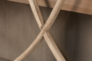 Sarreid Cecile Bookcase Beige - Elegant Bone White Finish With Reclaimed Pine For Stylish Home Storage Beige  54142