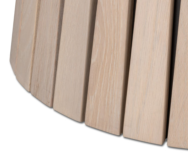 Sarreid Clark Dining Table Grey - Elegant Oak Design With Brushed Light Grey Finish For Modern Dining Spaces Grey  54146