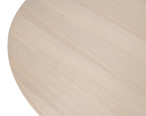 Sarreid Clark Dining Table Grey - Elegant Oak Design With Brushed Light Grey Finish For Modern Dining Spaces Grey  54146