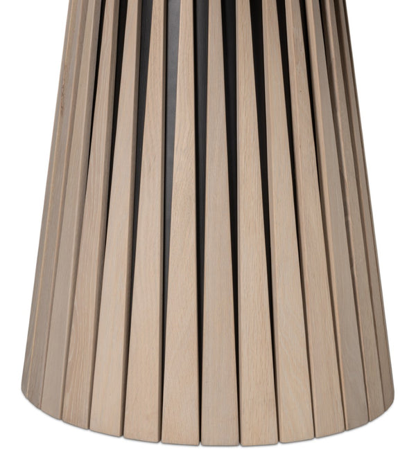 Sarreid Clark Dining Table Grey - Elegant Oak Design With Brushed Light Grey Finish For Modern Dining Spaces Grey  54146