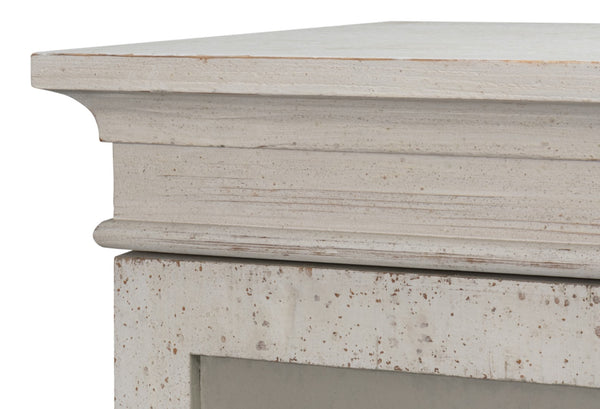 Sarreid Olson Sideboard: Stylish Grey & White Reclaimed Pine Design For Modern Homes & Chic Interiors Multicolor  54149