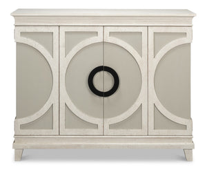 Sarreid Olson Sideboard: Stylish Grey & White Reclaimed Pine Design For Modern Homes & Chic Interiors Multicolor  54149