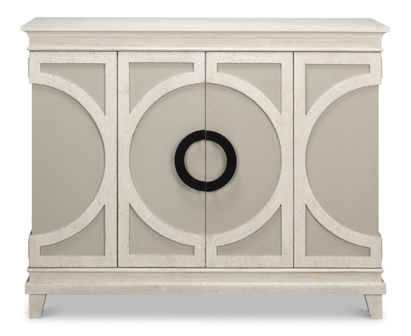 Sarreid Olson Sideboard: Stylish Grey & White Reclaimed Pine Design For Modern Homes & Chic Interiors Multicolor  54149