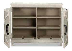 Sarreid Olson Sideboard: Stylish Grey & White Reclaimed Pine Design For Modern Homes & Chic Interiors Multicolor  54149
