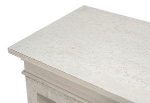 Sarreid Olson Sideboard: Stylish Grey & White Reclaimed Pine Design For Modern Homes & Chic Interiors Multicolor  54149