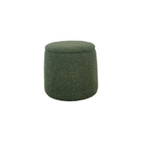 Chapel Hill Tara  Round Storage Ottoman CH101-0018 Green