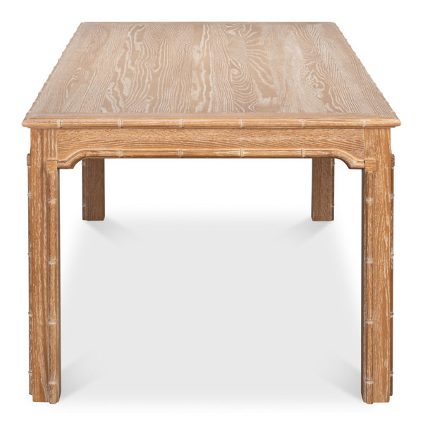 Sarreid Brighton Dining Table - Elegant Oak Wood Design For Modern Dining Rooms - Stylish & Durable Furniture Brown  54163
