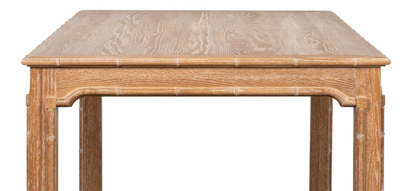 Sarreid Brighton Dining Table - Elegant Oak Wood Design For Modern Dining Rooms - Stylish & Durable Furniture Brown  54163