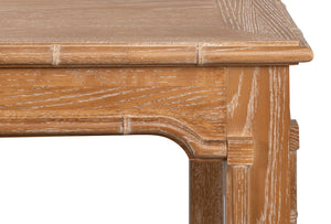 Sarreid Brighton Dining Table - Elegant Oak Wood Design For Modern Dining Rooms - Stylish & Durable Furniture Brown  54163