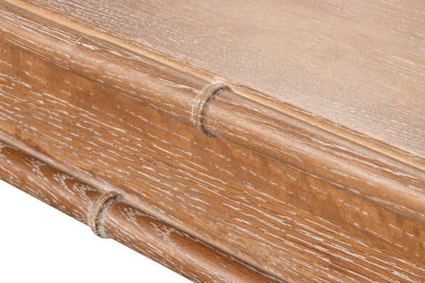 Sarreid Brighton Dining Table - Elegant Oak Wood Design For Modern Dining Rooms - Stylish & Durable Furniture Brown  54163