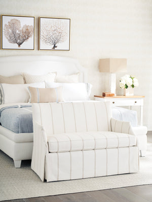 Lexington Barclay Butera Agate Settee - Elegant Upholstered Seating By Barclay Butera, Crafted With Artisanal Expertise   5416-23-40