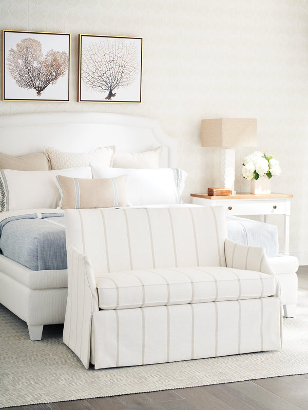 Lexington Barclay Butera Agate Settee - Elegant Upholstered Seating By Barclay Butera, Crafted With Artisanal Expertise   5416-23-40