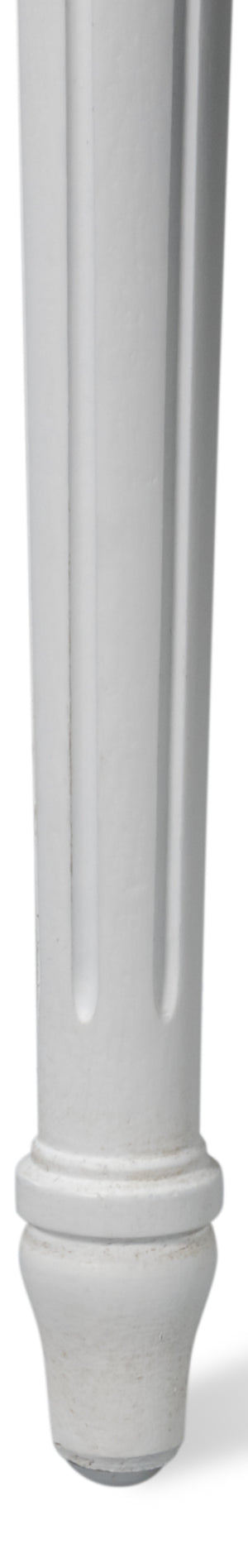 Sarreid Oval Side Chair Set Of 2 - Elegant Cortina Finish With Performance Cream Upholstery For Comfort White  54174