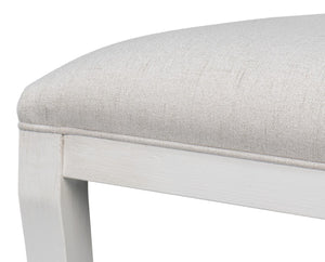 Sarreid Trophy Elegant Cream Side Chair Set Of 2 - Stylish Cortina Finish For Modern Home Decor Upgrade Ivory  54181