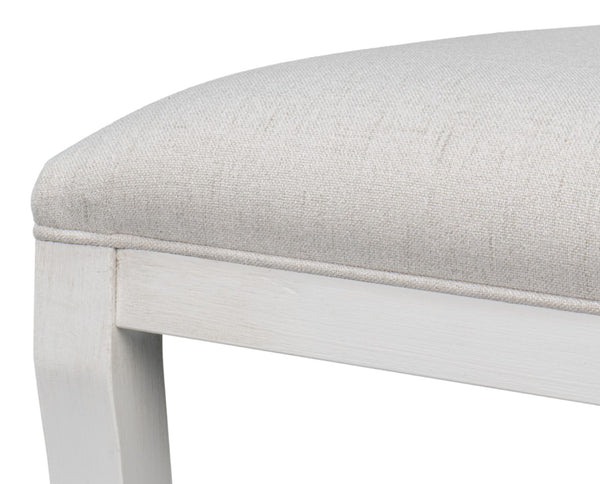 Sarreid Trophy Elegant Cream Side Chair Set Of 2 - Stylish Cortina Finish For Modern Home Decor Upgrade Ivory  54181