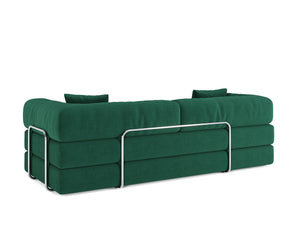 English Elm 78.8Inch Modular Sectional Sofa Bed - Versatile Green Corduroy Furniture For Living Room & Bedroom W3147P278115