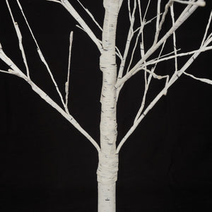 English Elm Set of Lighted Birch Tree with 216 Warm White LEDs, 3-Sizes 4/5/6FT, Indoor/Outdoor Romantic Decor N710P181843Y