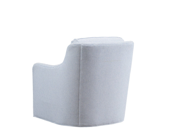 Lexington Barclay Butera Glennhaven Swivel Chair - Luxurious Upholstered Comfort With Ultra Down Seat And Elegant Design   5419-11sw-41