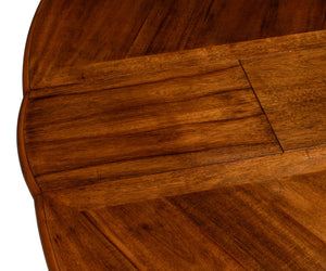 Sarreid Walnut Jupe Dining Table Xl - Exquisite Old World Finish, Solid Construction For Timeless Elegance Brown  54236-ow