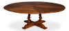 Sarreid Walnut Jupe Dining Table Xl - Exquisite Old World Finish, Solid Construction For Timeless Elegance Brown  54236-ow