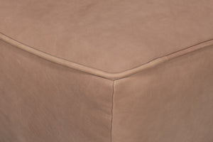 Sarreid Kennett Swivel Chair In Luxe Greece Grey Leather - Stylish Comfort For Modern Living Spaces Grey  54246