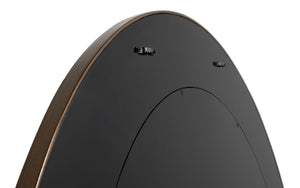 Sarreid Judith Mirror Shagreen Marlin - Elegant Gold Metal Frame, Premium Quality Iron, Leather & Mdf Design Purple  54251-2