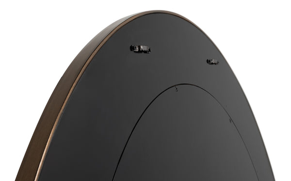 Sarreid Judith Mirror Shagreen Marlin - Elegant Gold Metal Frame, Premium Quality Iron, Leather & Mdf Design Purple  54251-2