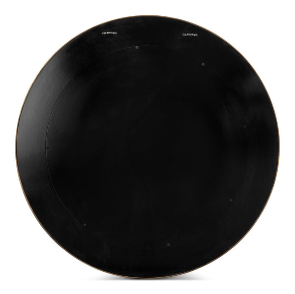 Sarreid Judith Mirror Shagreen Marlin - Elegant Gold Metal Frame, Premium Quality Iron, Leather & Mdf Design Purple  54251-2